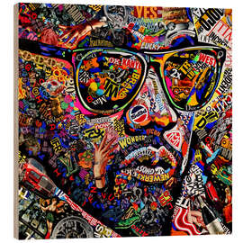 Tableau en bois Kanye - Sasha Bom
