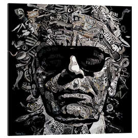 Tableau en verre acrylique Lagerfeld - Sasha Bom