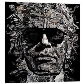 Hartschaumbild Lagerfeld