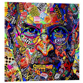Tableau en verre acrylique Steve Jobs - Sasha Bom