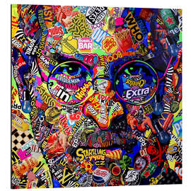 Stampa su alluminio Steve Jobs - Sasha Bom