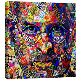 Canvas-taulu Steve Jobs - Sasha Bom