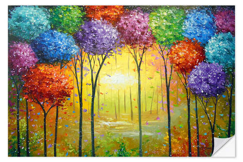 Sticker mural Fairytale forest