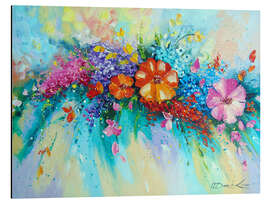 Alubild Eine sanfte Melodie aus Blumen - Olha Darchuk