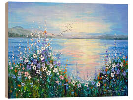 Quadro de madeira Tenderness of nature