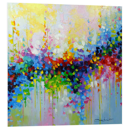 PVC-taulu Masterly play of colour
