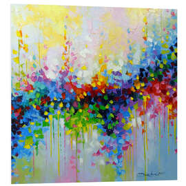 PVC-taulu Masterly play of colour