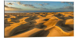 Alubild Dünen von Maspalomas bei Sonnenaufgang, Gran Canaria - Markus Lange