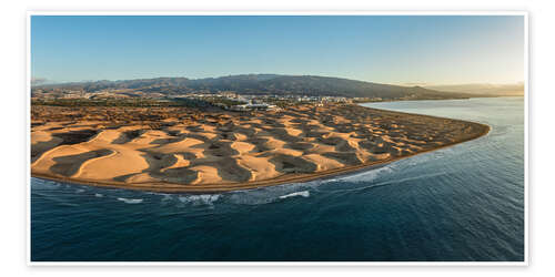 Poster Dunes of Maspalomas, Gran Canaria