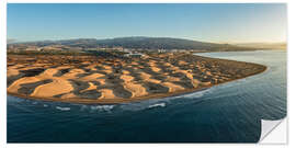 Wandsticker Dünen von Maspalomas, Gran Canaria