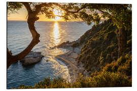 Aluminiumsbilde Sunrise at Xigia Sulfur Beach, Zakynthos, Greece - Jan Wehnert