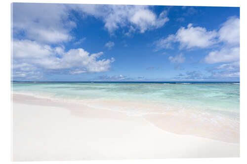 Akrylglastavla Dream beach with turquoise water