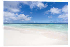 Akrylglastavla Dream beach with turquoise water - Jan Christopher Becke