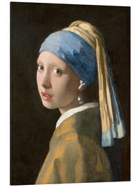 Magnettafel Girl with a Pearl Earphone