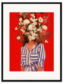 Gerahmter Kunstdruck Your Strength is my Serenity