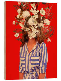 Tableau en bois Your Strength is my Serenity - Frank Moth