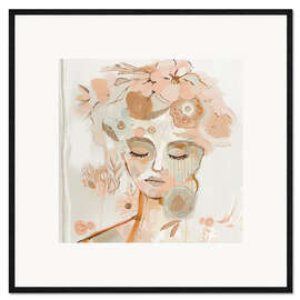 Gerahmter Kunstdruck Evie Bloom