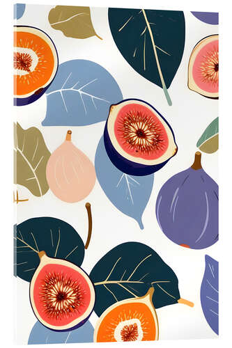 Acrylglasbild Figs botanicals