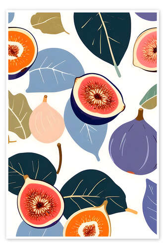 Poster Figs botanicals