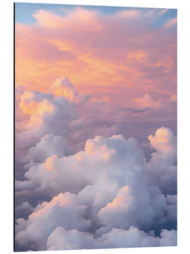 Aluminium print Sky Clouds Sunset