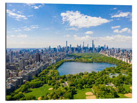 Aluminium print New York Central Park