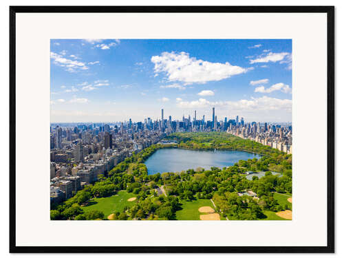 Gerahmter Kunstdruck New York Central Park