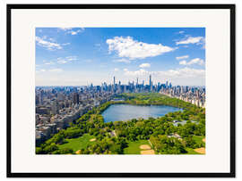 Gerahmter Kunstdruck New York Central Park
