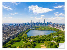 Muursticker New York Central Park