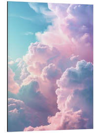 Tableau en aluminium Fantasy Sky Clouds