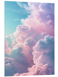 Tableau en PVC Fantasy Sky Clouds