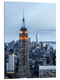 Gallery Print Empire State Building im Abendlicht, New York City
