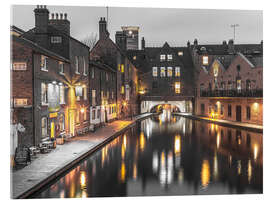 Tableau en verre acrylique Gas Street Basin, Birmingham - Assaf Frank