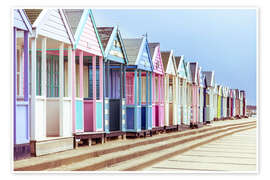 Kunstwerk Vibrant Beach Huts - Assaf Frank