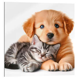 Cuadro de plexi-alu Two inseparable friends I