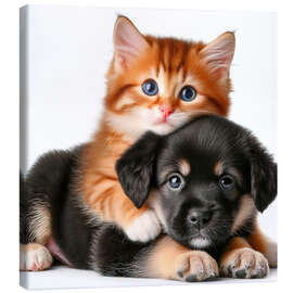 Canvas print Two inseparable friends II