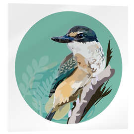 Acrylglasbild Eisvogel