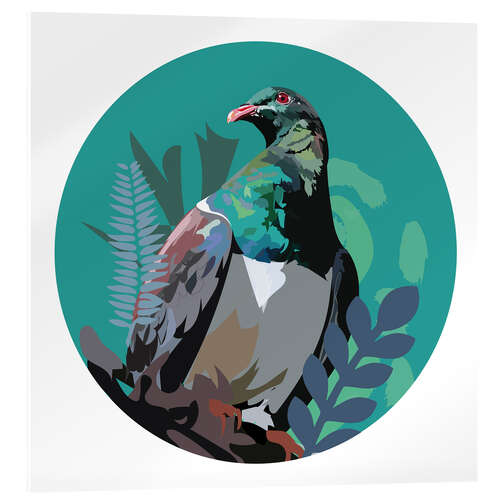 Cuadro de metacrilato Wood Pigeon