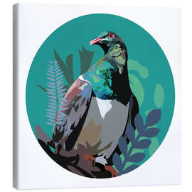 Canvas print Wood Pigeon