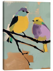 Obraz na płótnie Fauvist Bird Wedding - Frank Daske