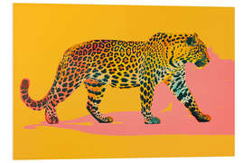 Stampa su PVC Pop Art Leopard