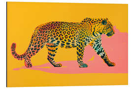 Magnettafel Pop-Art-Leopard