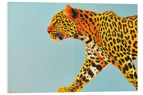 PVC-tavla Pop Art Panther