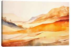 Lienzo Watercolour Landscape Abstract I