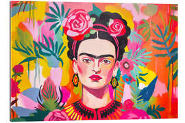 Galleritryck Frida Kahlo artist portrait I