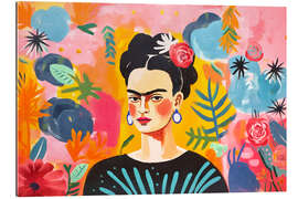 Galleritryck Frida Kahlo artist portrait II