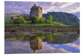 Hartschaumbild Donan Island Castle, Schottland