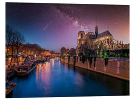 Tableau en verre acrylique Notre-Dame de Paris - Assaf Frank
