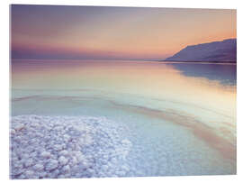 Acrylic print Dead Sea Shore - Assaf Frank