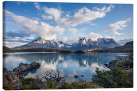 Leinwandbild Torres del Paine in Patagonien