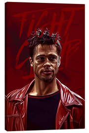 Canvas print Tyler Durden - Fight Club - Dmitry Belov